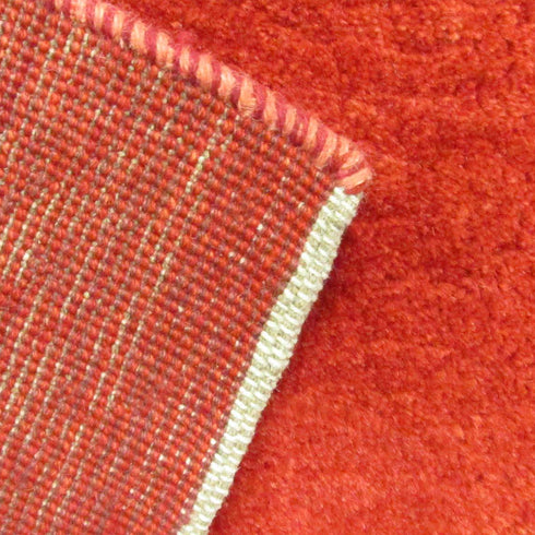 ギャッベ絨毯「赤と想像力」9104397【194×160】