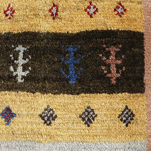 ギャッベ絨毯 9127584【32×37】