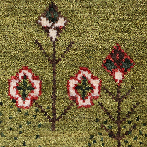 ギャッベ絨毯 10153455【33×35】