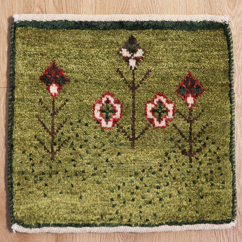 ギャッベ絨毯 10153455【33×35】