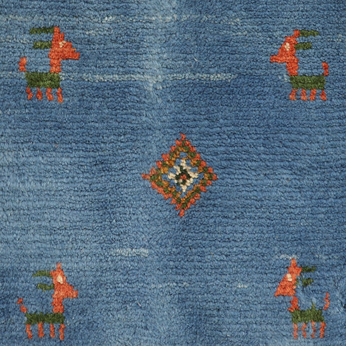 ギャッベ絨毯 9233809【34×34】