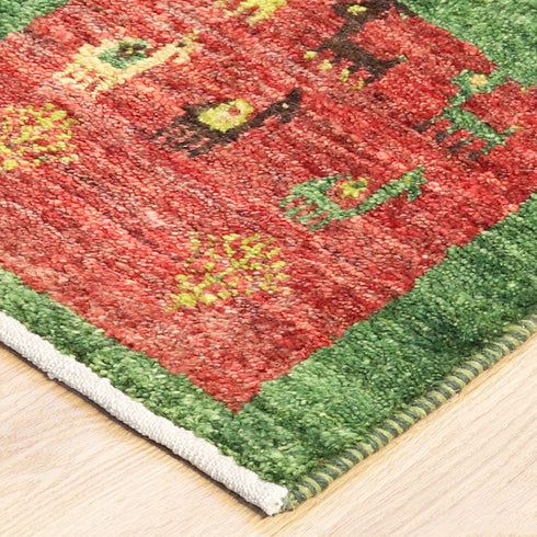 ギャッベ絨毯 10156026【33×34】