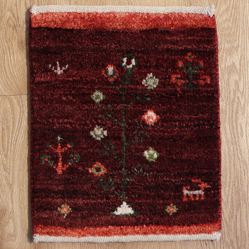 ギャッベ絨毯 10140331【35×28】