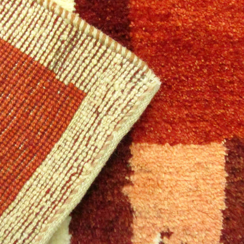 ギャッベ絨毯「羊さんのマンション?」10047380【158×103】