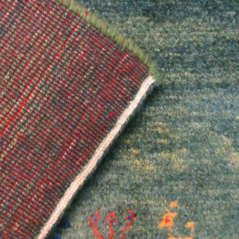 ギャッベ絨毯 「穏やか」 9134860【117×81】