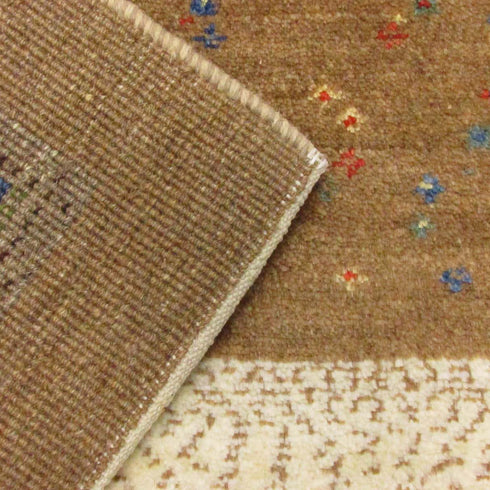 ギャッベ絨毯「バームクーヘン?」10034134【152×105】