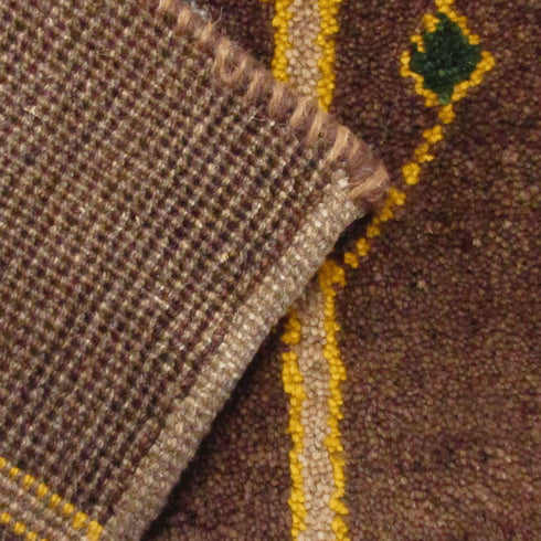 ギャッベ絨毯「突っ張り棒?」9212476【84×55】