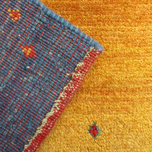 ギャッベ絨毯「水に浮かぶお花」913659【313×213】