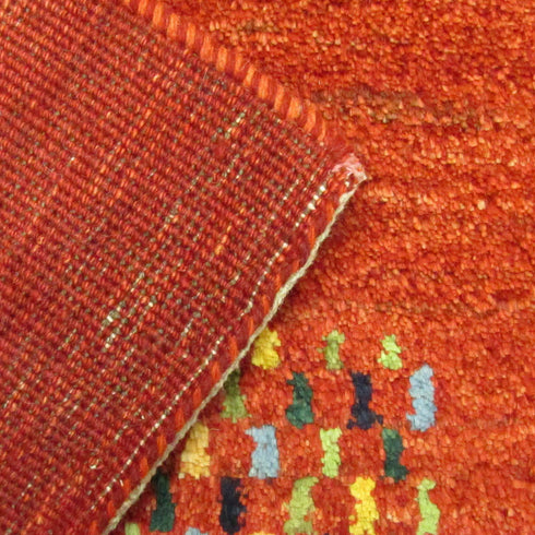 ギャッベ絨毯 「色んな四角形」 923785【157×108】