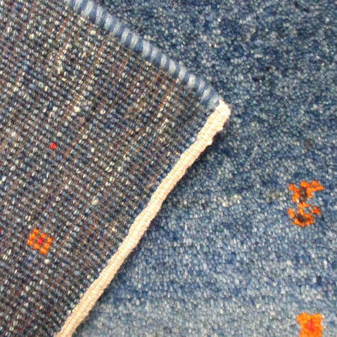 ギャッベ絨毯「青空」10031919【149×98】