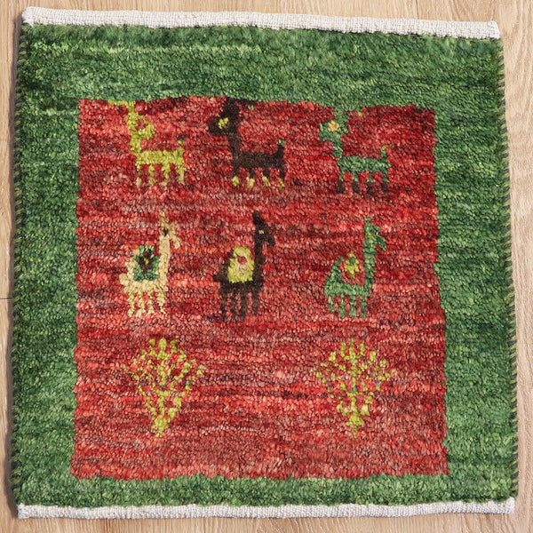 ギャッベ絨毯 10156026【33×34】