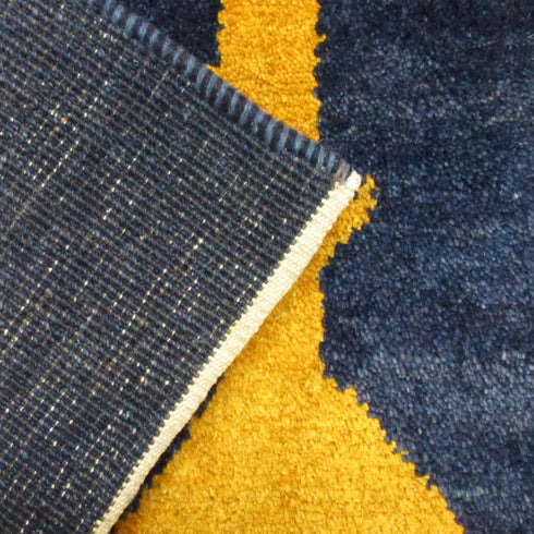 ギャッベ絨毯「夜に輝くザクロの木」9316766【191×154】