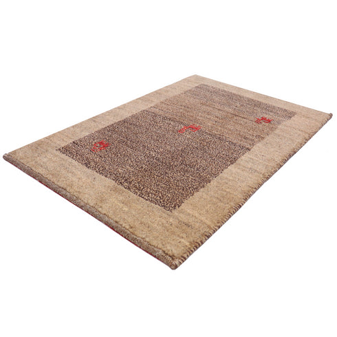 ギャッベ絨毯「大地のぬくもり」9212450【83×57】