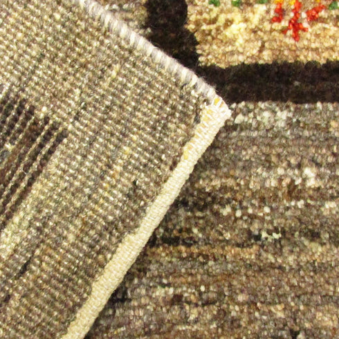 ギャッベ絨毯「ナチュラルグラデーションの生命樹」10065112【193×154】