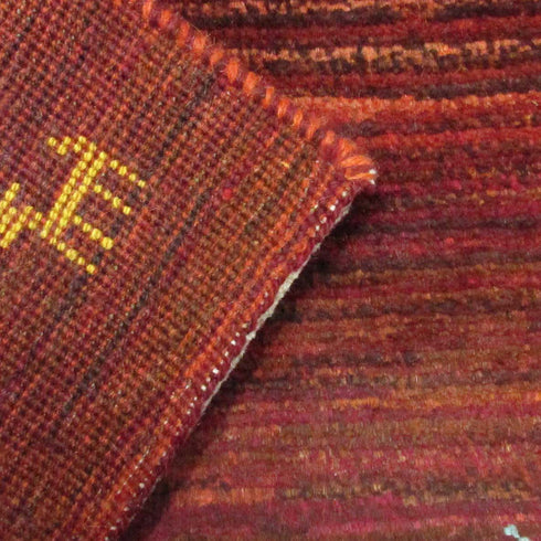 ギャッベ絨毯「ピンクのお洋服」9245514【90×57】