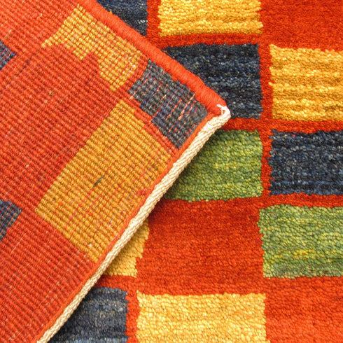 ギャッベ絨毯 「色重ね」 951039【230×165】