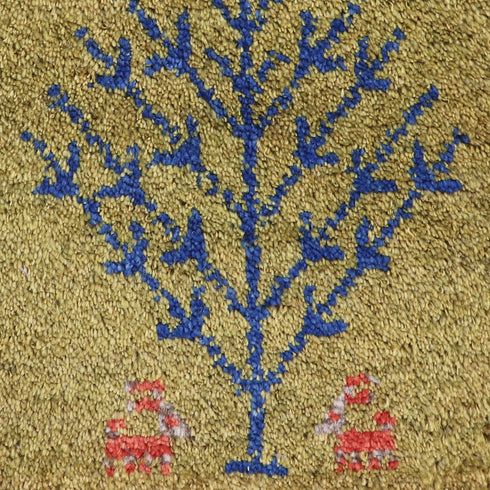 ギャッベ絨毯 10090128【39×41】