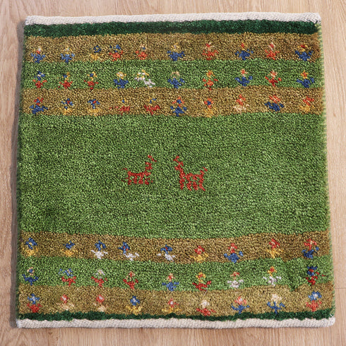 ギャッベ絨毯 10094647【41×42】