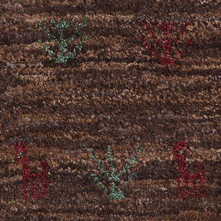 ギャッベ絨毯 10108596【40×43】