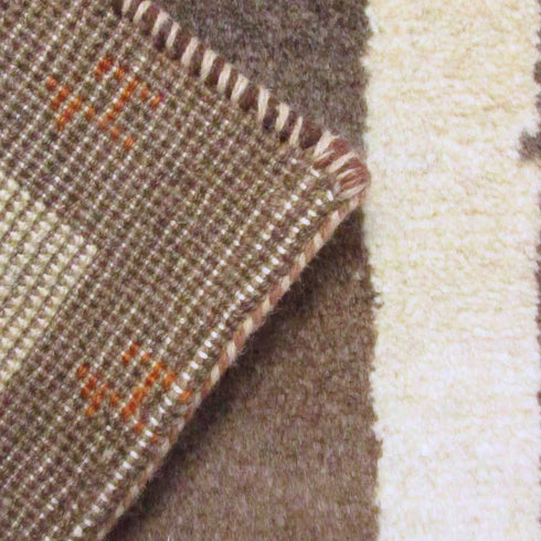 ギャッベ絨毯 「整列ヤギさん」 9144435【85×63】