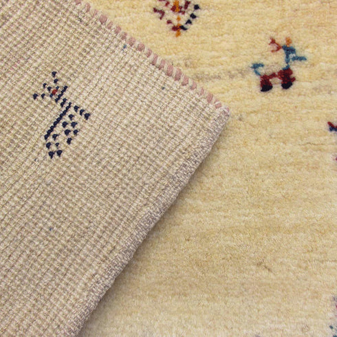 ギャッベ絨毯 「パーティー」 9508441【126×73】