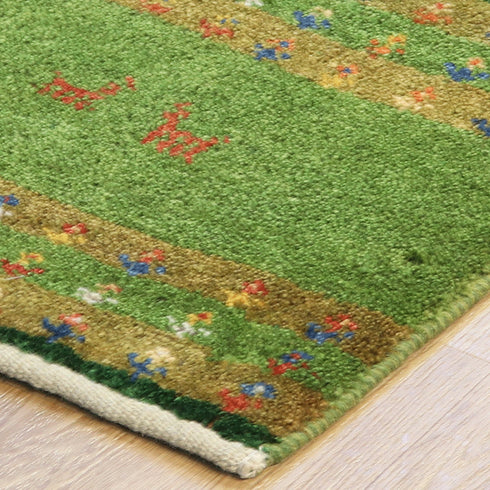 ギャッベ絨毯 10094647【41×42】