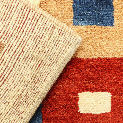 ギャッベ絨毯「モダンアート」9403355【173×117】