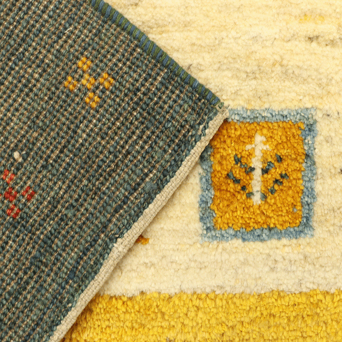 ギャッベ絨毯「カラフルな生命の樹」10130788【170×116】