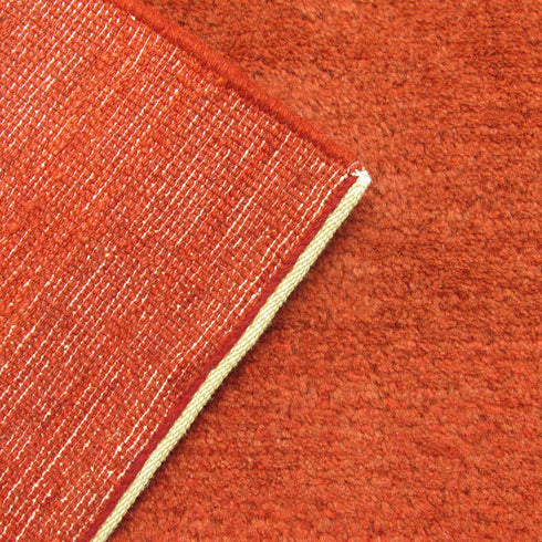 ギャッベ絨毯「重なり合う赤の階層」961723【177×156】