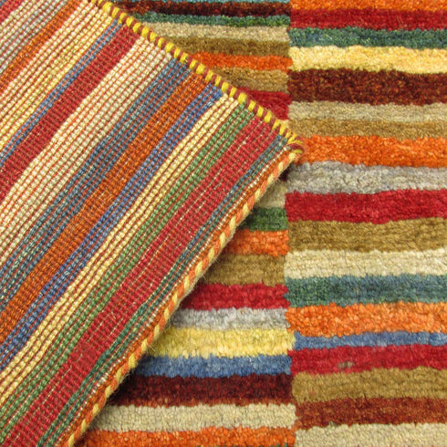 ギャッベ絨毯「部屋を彩るアートの一枚」 921972【250×210】