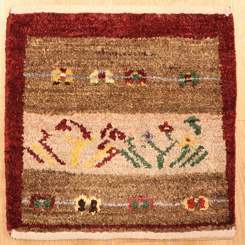 ギャッベ絨毯 10134882【33×33】