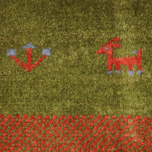 ギャッベ絨毯 9240566【33×33】