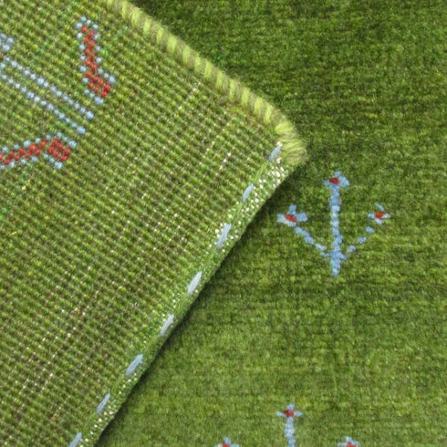 ギャッベ絨毯「お花のような生命の樹」9244399【60×89】