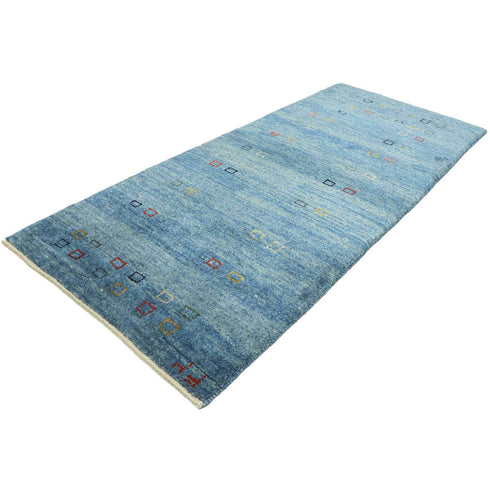 ギャッベ絨毯「静寂の井戸」 8444657【179×78】