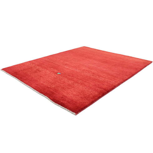 ギャッベ絨毯「赤と想像力」9104397【194×160】