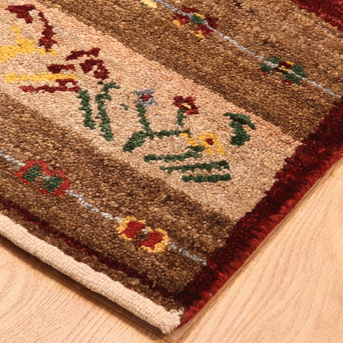 ギャッベ絨毯 10134882【33×33】