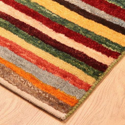 ギャッベ絨毯 10143197【36×34】