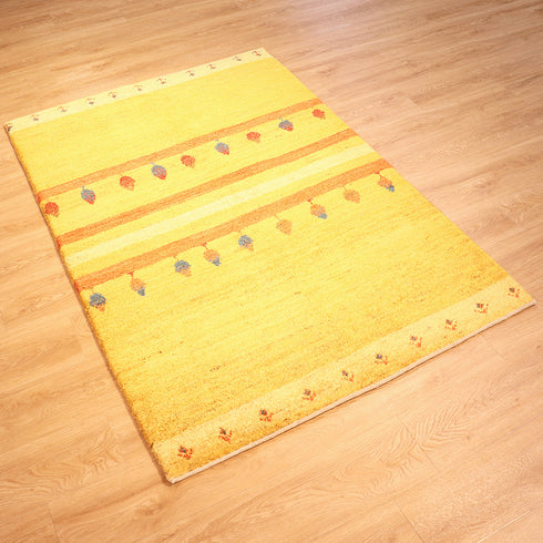 ギャッベ絨毯「秋の並木道」10115186【175×116】