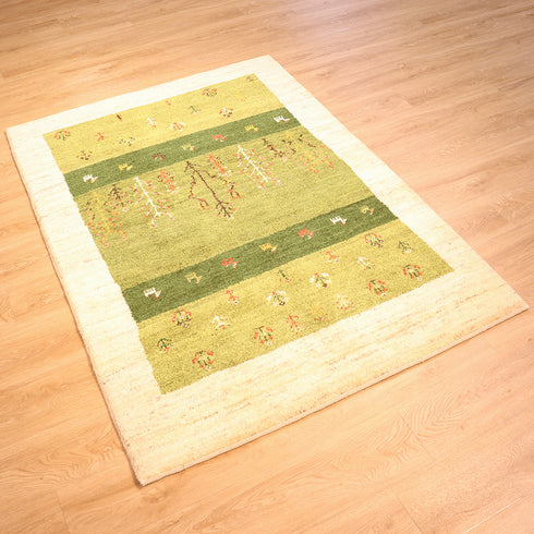 ギャッベ絨毯「春の散歩道」10130560【172×121】