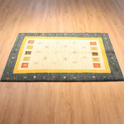 ギャッベ絨毯「カラフルな生命の樹」10130788【170×116】