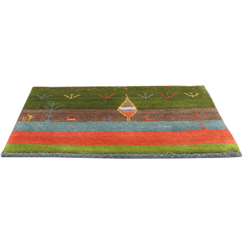 ギャッベ絨毯 「糸杉と生命の樹」 9241356【57×89】