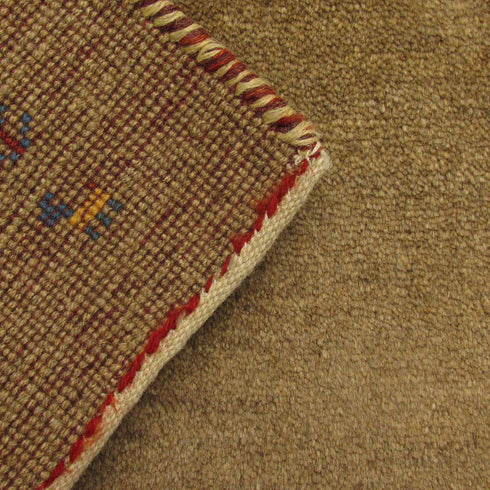 ギャッベ絨毯「両脇のラインがかわいい」8339205【145×111】