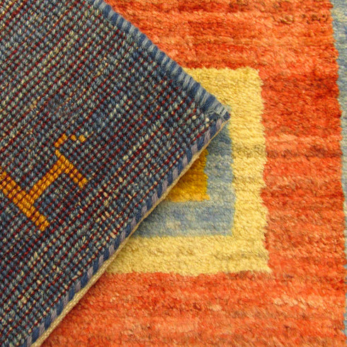 ギャッベ絨毯「ヴィンテージ風?」9135082【140×90】