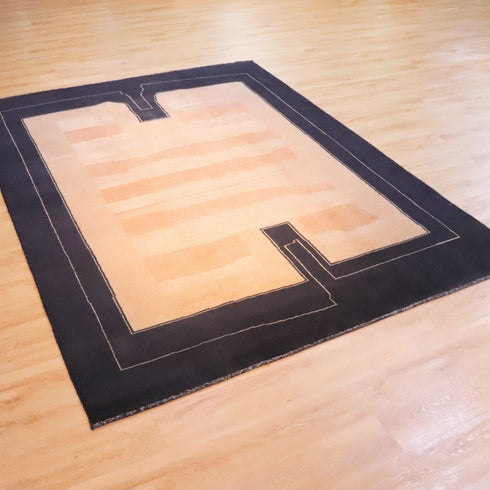 ギャッベ絨毯「静寂の縁」 970106【285×219】