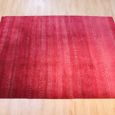 ギャッベ絨毯 「あかねの大地」 961912【293×223】