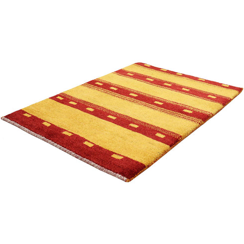 ギャッベ絨毯 「Sunset Lines」 9129590【115×81】