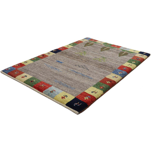 ギャッベ絨毯 「かわいい糸杉」 10053080【122×83】