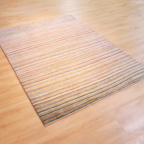 ギャッベ絨毯「表情を変える色のレイヤー」 9404691【238×170】