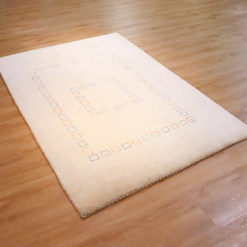 ギャッベ絨毯 「彩りの文様」 950464【240×163】