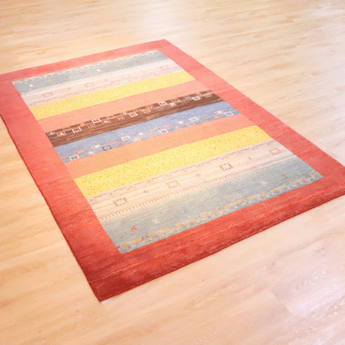 ギャッベ絨毯「春夏秋冬」9221438【243×173】